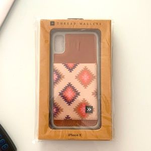 Thread Wallets iPhone X case